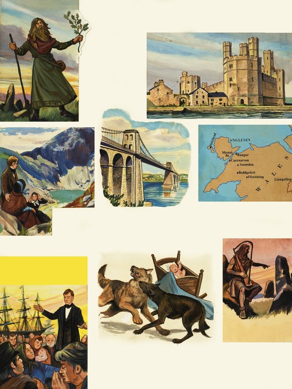 Wildes Wales von English School