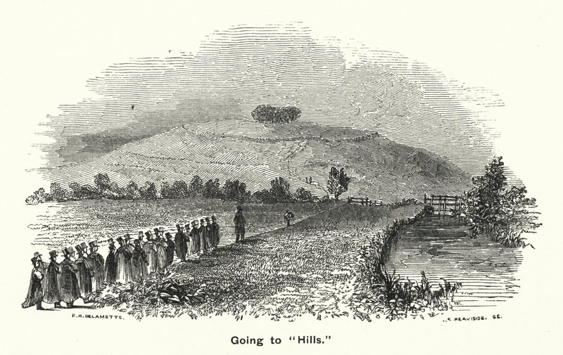 Winchester College: Auf dem Weg zu den "Hills" von English School