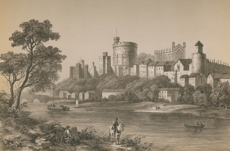 Windsor Castle von English School
