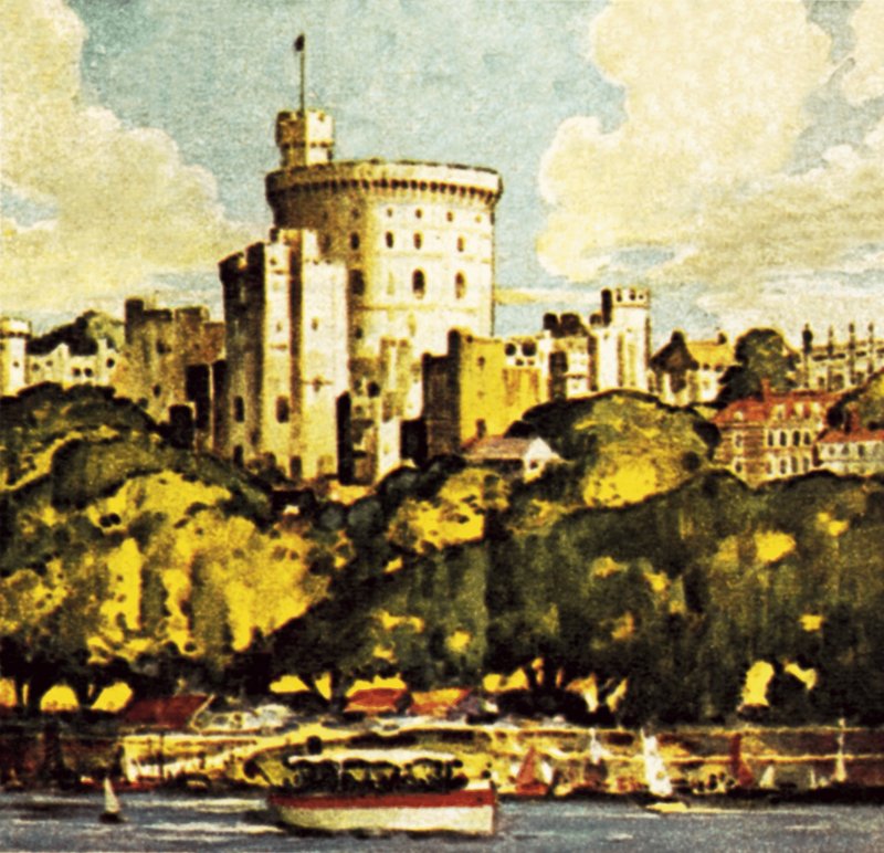 Schloss Windsor von English School