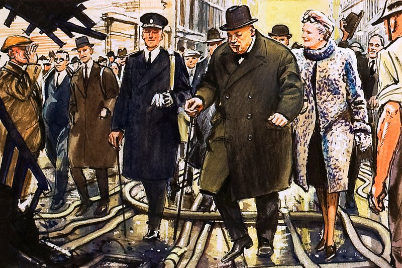 Winston Churchill von English School