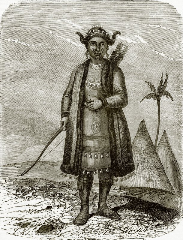 Jakutische Frau von English School