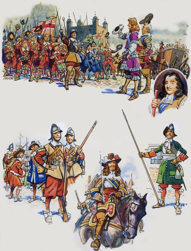 Dreifaches Hoch auf den neuen König! von Eric Parker