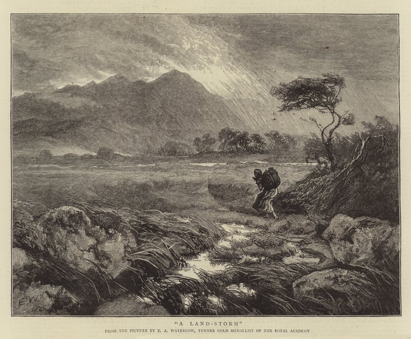 Ein Landsturm von Ernest Albert Waterlow