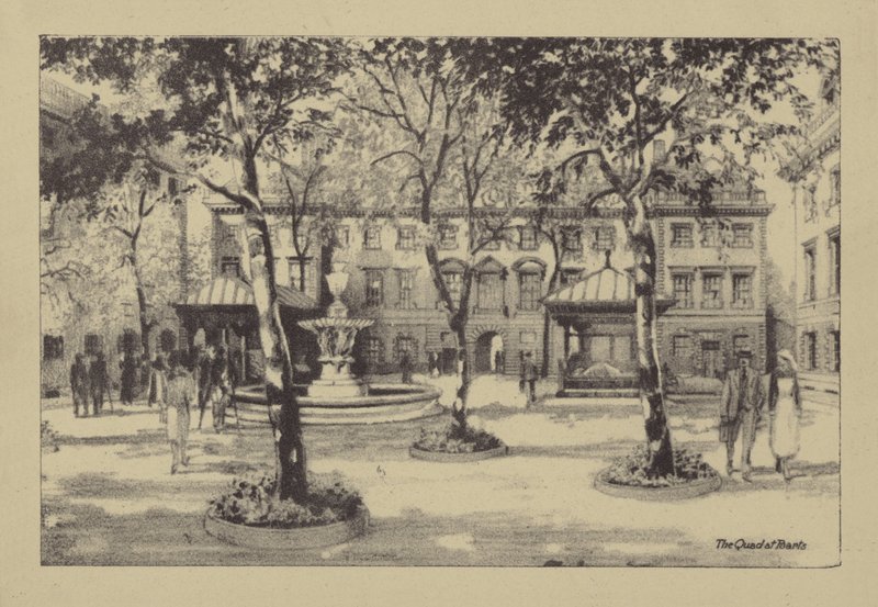 Der Hof in Barts von Ernest Coffin