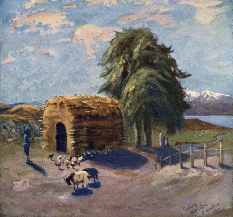 Eine ländliche Polizeistation von Ernest William Christmas