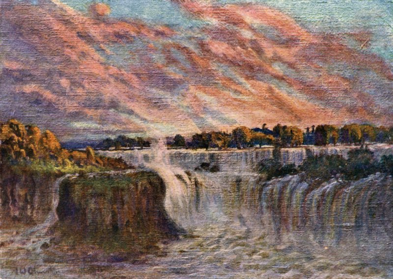 Die Iguazu-Wasserfälle von Ernest William Christmas