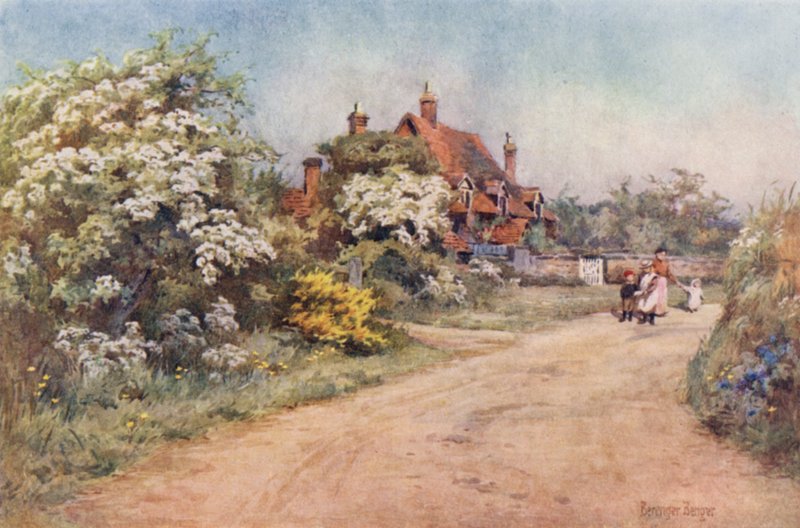 Zuhause, süßes Zuhause von Ernest Benger or Berenger