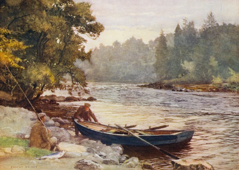 Der Tay unterhalb von Stobhall von Ernest Edward Briggs