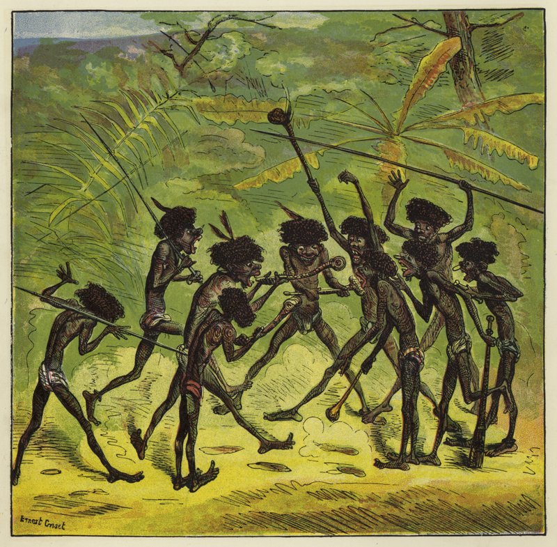Ashanti-Parlament von Ernest Henry Griset