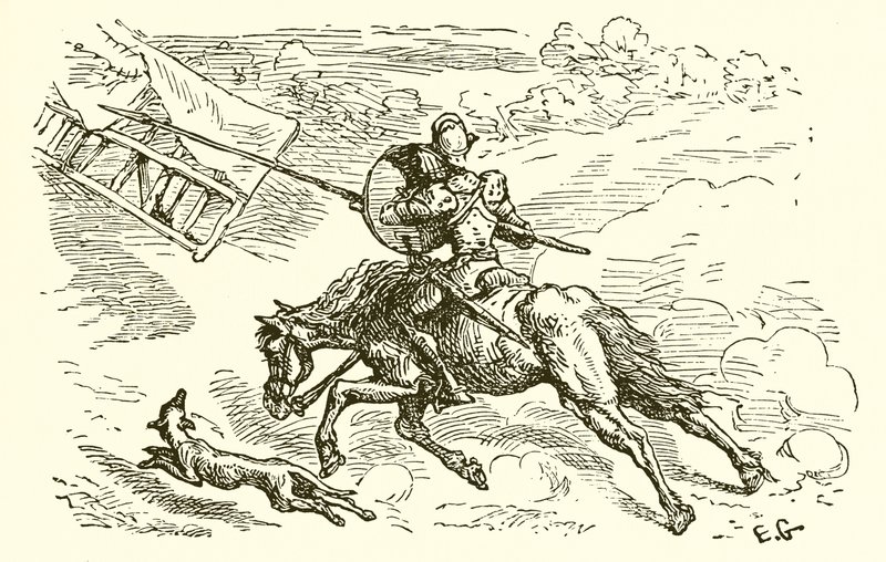 Der Ritter und sein Pferd von Ernest Henry Griset
