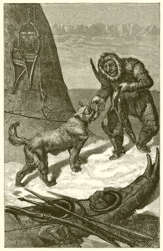 Der Dieb und der Hund von Ernest Henry Griset