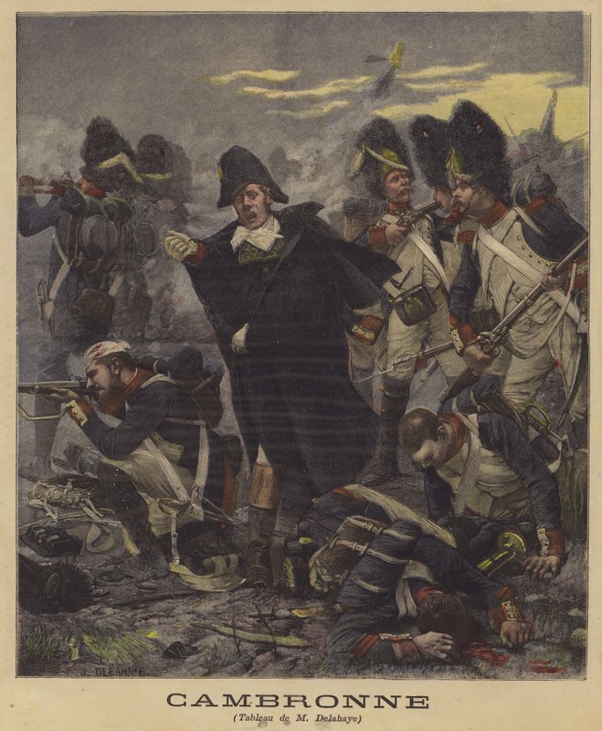 Cambronne von Ernest Jean Delahaye