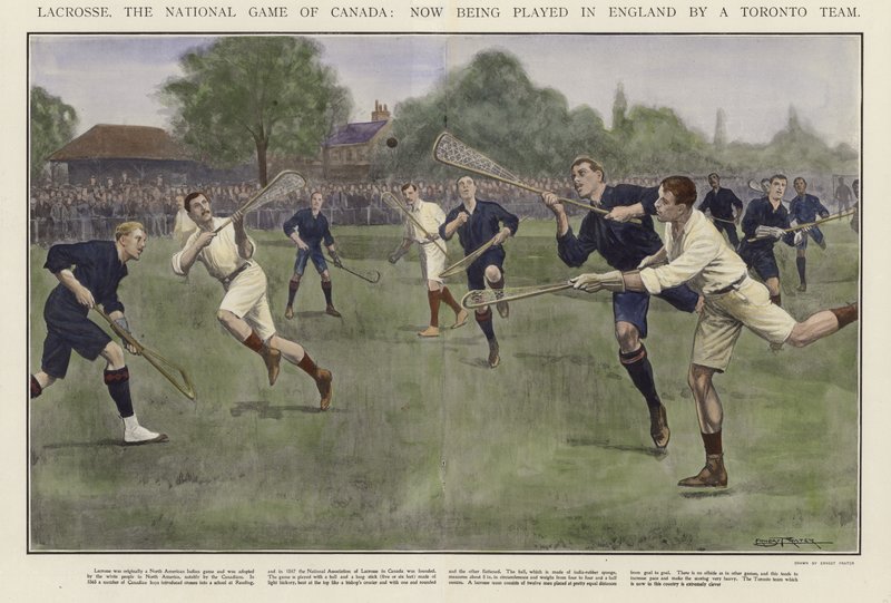 Lacrosse von Ernest Prater