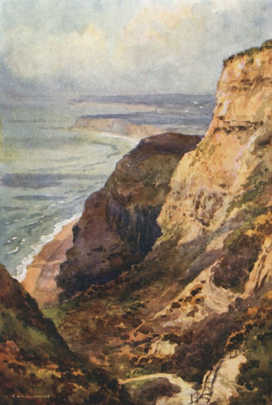 Blackgang Chine von Ernest William Haslehust