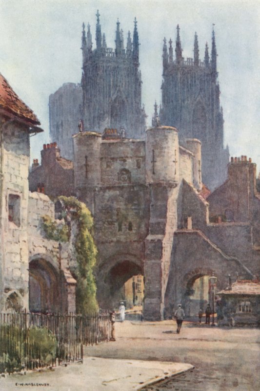 Bootham Bar von Ernest William Haslehust