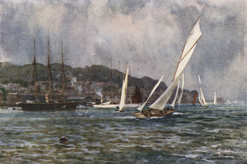 Cowes von Ernest William Haslehust