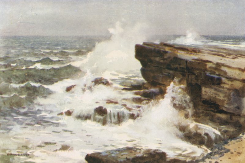 Filey Brigg von Ernest William Haslehust