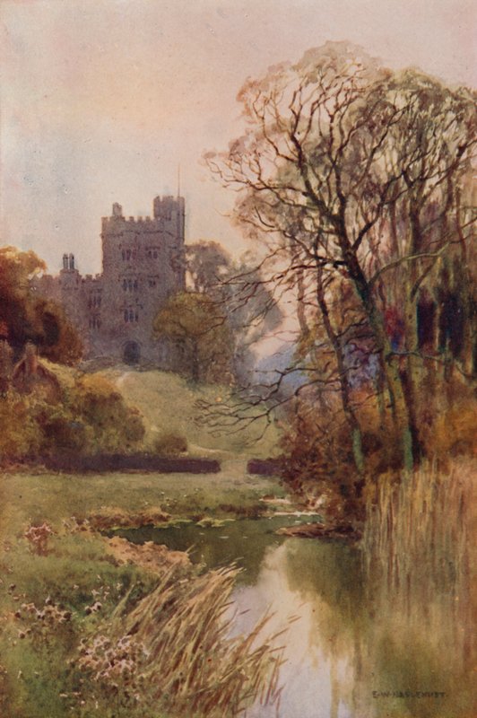 Haddon Hall von Ernest William Haslehust