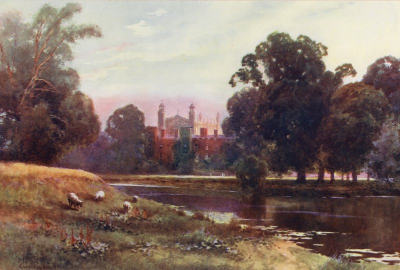 Fluss Themse: Eton von Ernest William Haslehust