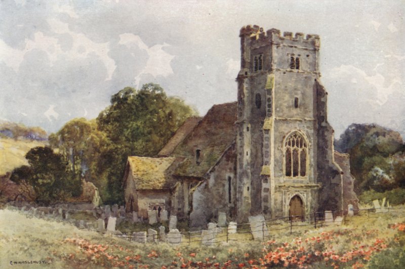 Shorne Kirche von Ernest William Haslehust