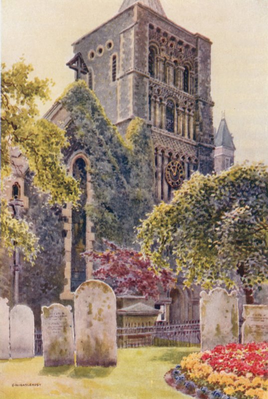 St. Marienkirche, Dover von Ernest William Haslehust