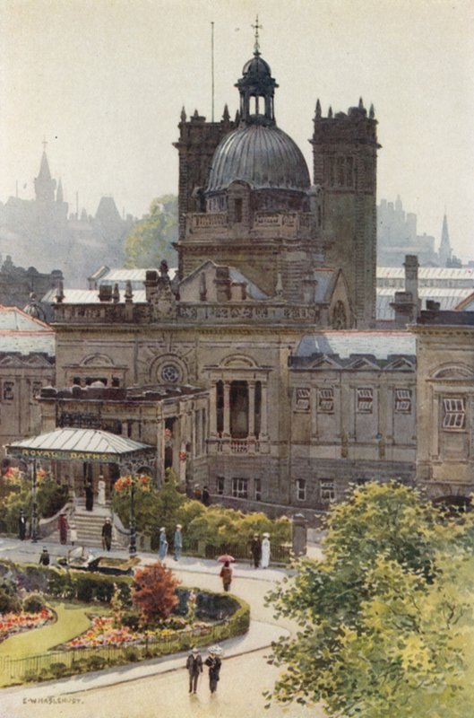 Die Königlichen Bäder, Harrogate von Ernest William Haslehust
