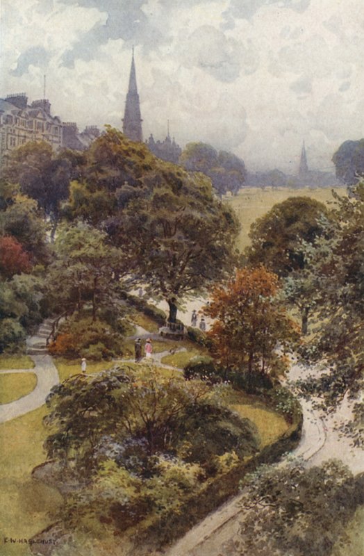 "The Stray", Harrogate von Ernest William Haslehust