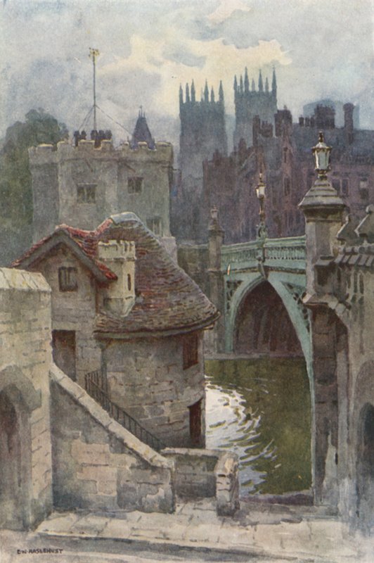 Die Wasser-Tore, Lendal Brücke von Ernest William Haslehust