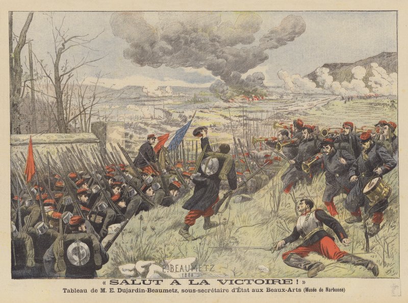 Gruß an den Sieg! von Etienne Dujardin Beaumetz
