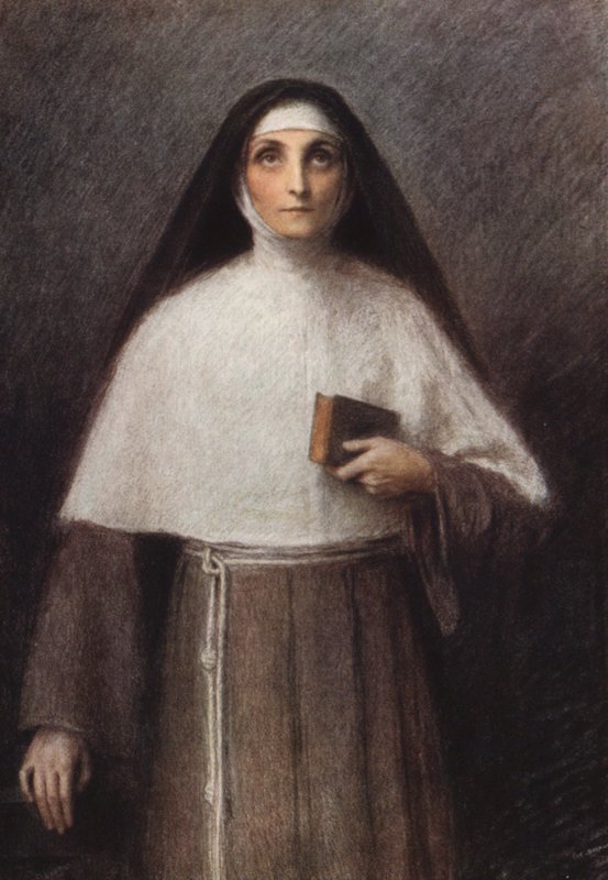 St. Klara von Eugene (after) Burnand