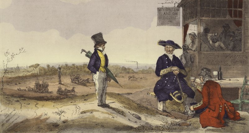 Annäherungen an London von Eugene Louis after Lami