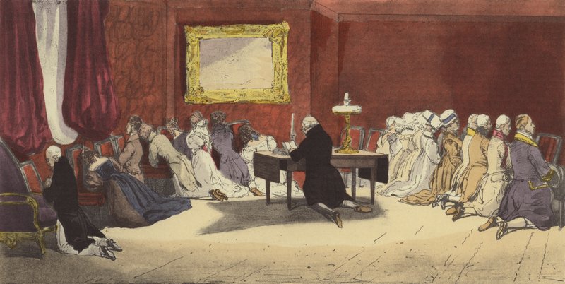 Abendgebet von Eugene Louis after Lami
