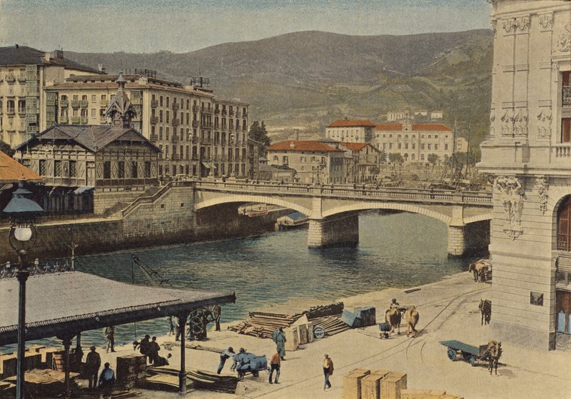 Bilbao, Die Brücke von Isabelle II von European Photographer