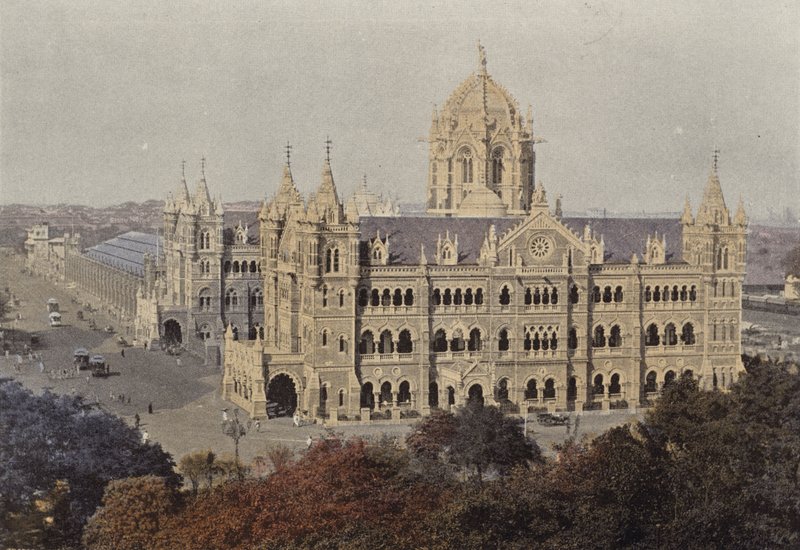 Bombay, Victoria Station von European Photographer