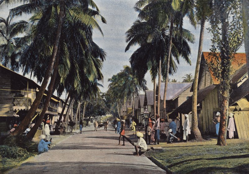 Andamanen, Die Basarstraße in Port Blair von European Photographer