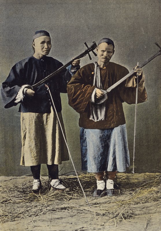 Blinde Bettler von European Photographer