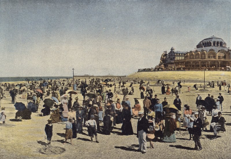 Ostende, Der Strand und das Casino von European Photographer