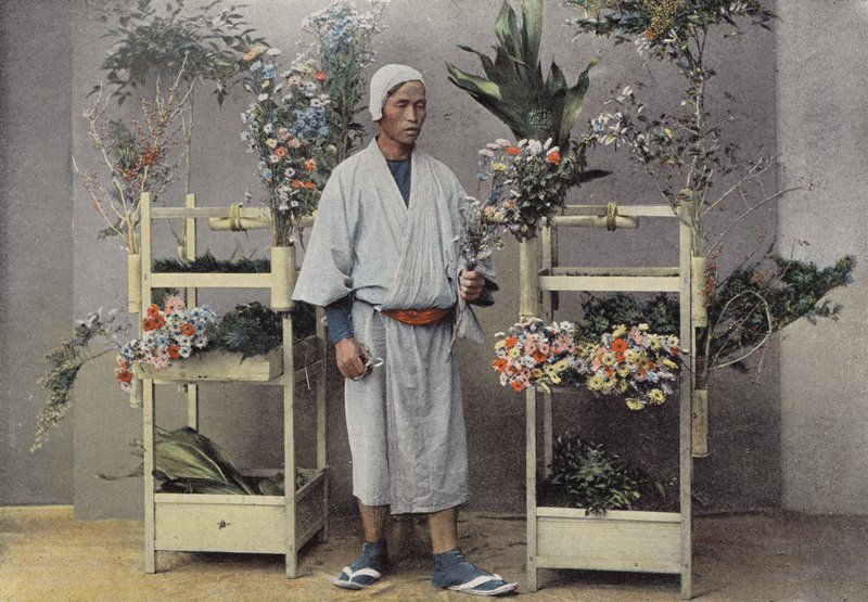Ein Blumenhändler in Japan von European Photographer
