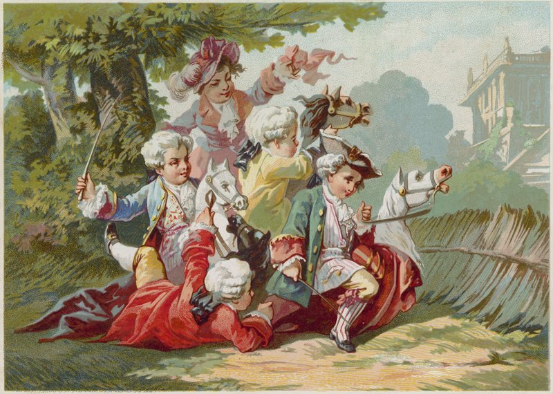 Soldaten spielen von European School