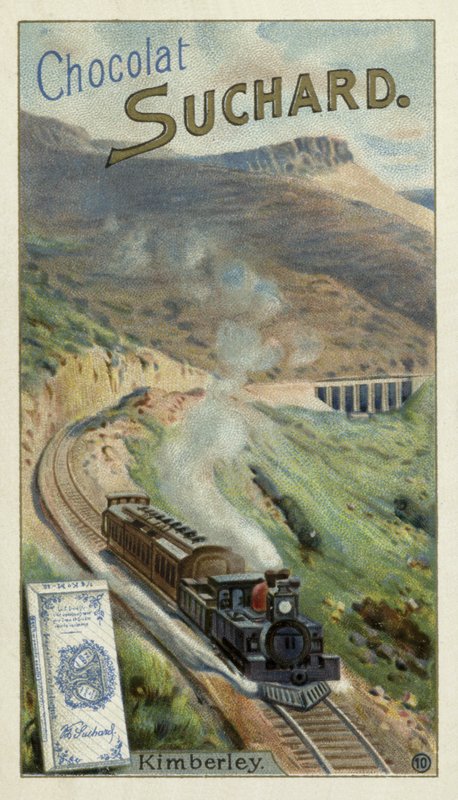 Eisenbahn, Kimberley, Südafrika von European School