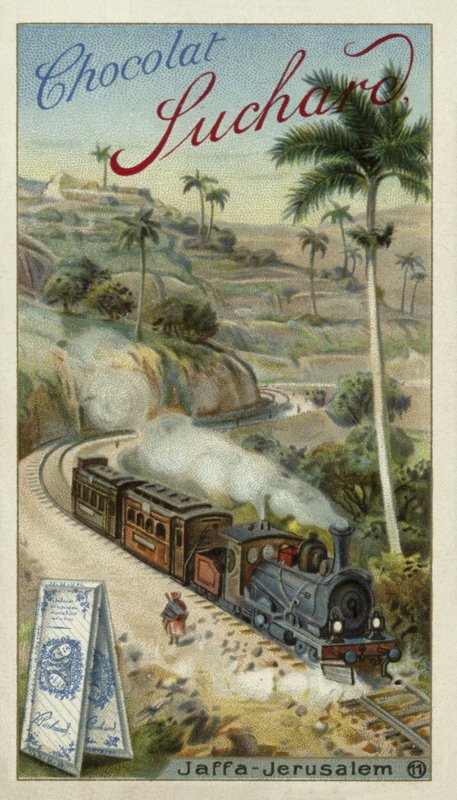 Eisenbahn zwischen Jaffa und Jerusalem von European School