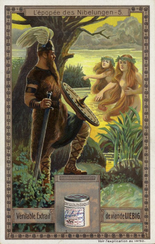 Szene aus dem Nibelungenlied von European School