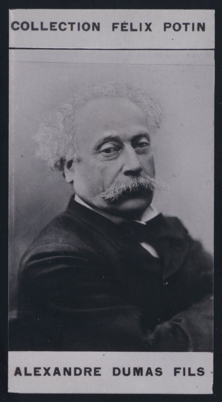 Alexandre Dumas Fils (1824-1895) von European Photographer