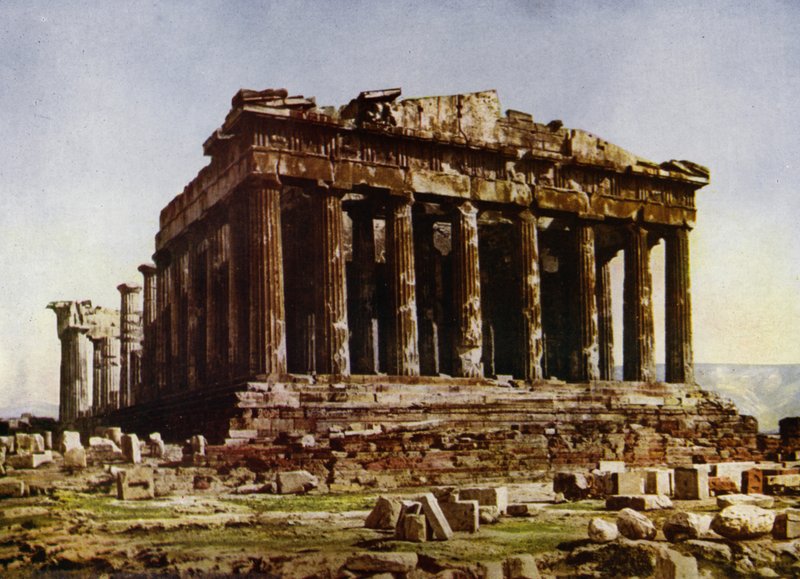 Athen, der Parthenon von European Photographer