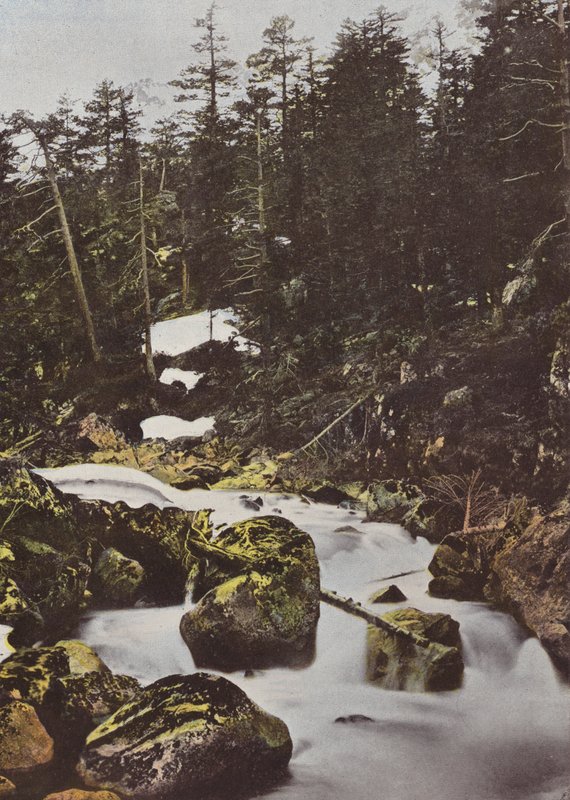 Cauterets, oberer Wasserfall der Pont d