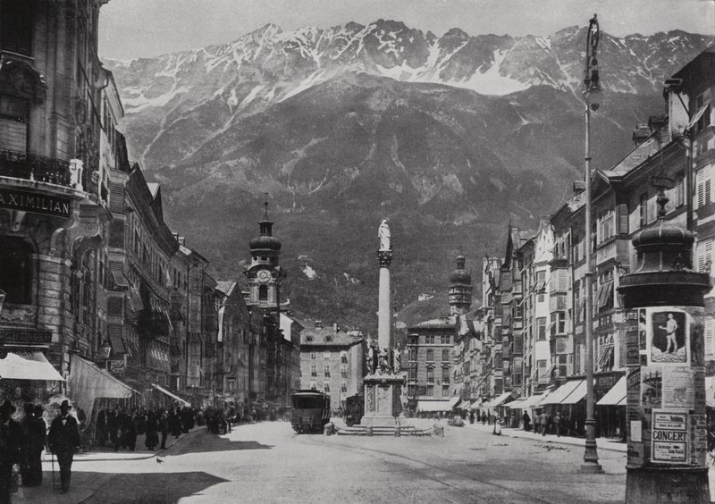 Die Theresienstraße in Innsbruck von European Photographer