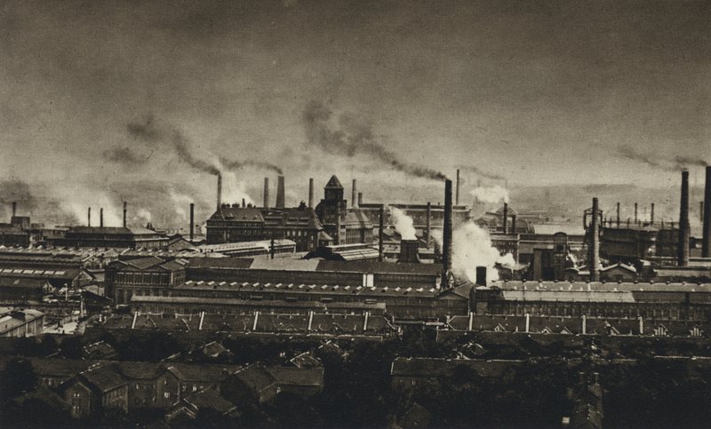 Deutschland, Krupp-Stahlwerke von European Photographer