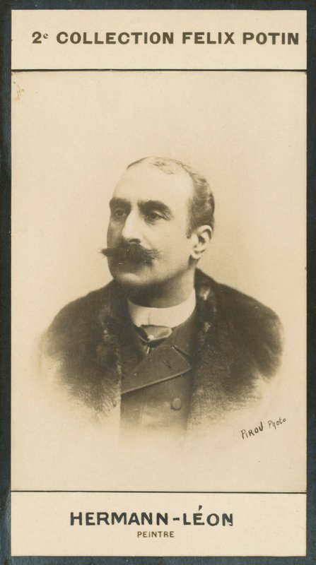 Hermann-Leon, Maler (s/w Foto) von European Photographer