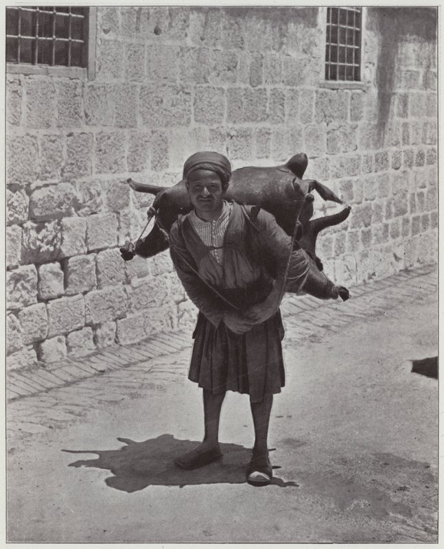 Jerusalem, ein Wasserträger von European Photographer